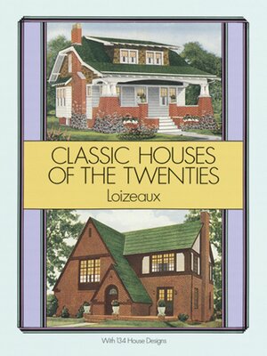 cover image of Classic Houses of the Twenties